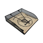 Servilletero Porta Servilletas Metal y Madera Diseño Bistro - Fliperex