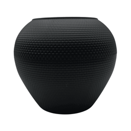 Set 2 Maceteros Plastico Redondo Ovalado Moderno Textura L - Fliperex