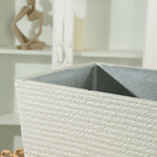 Macetero Plastico Alargado Premium Base Cuadrada Conica - Fliperex