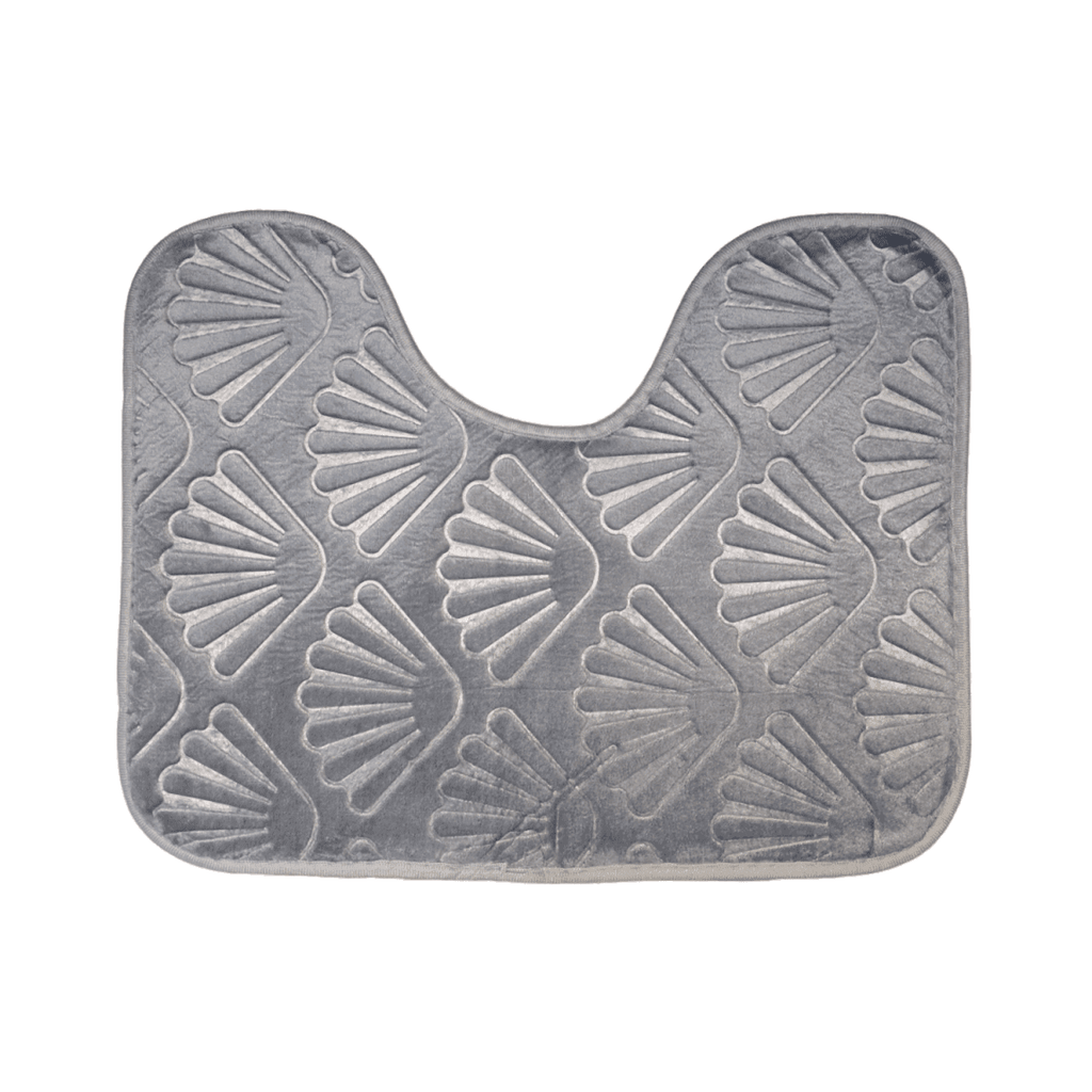 Conjunto De 3 Alfombra De Baño Suaves Absorventes Diseño Mar - Fliperex