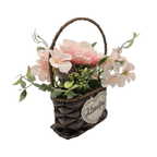 Planta Artificial Canastito Macetero Cordel Ovalado Deco - Fliperex