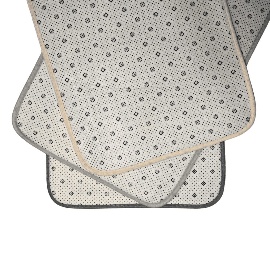 Alfombra De Baño Piso Extra Suave y Absorbente Diseño Trenza - Fliperex