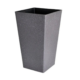 Macetero Plastico Alargado Premium Base Cuadrada Conica - Fliperex