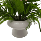 Planta Artificial Hortensia Decorativa Macetero De Ceramica - Fliperex