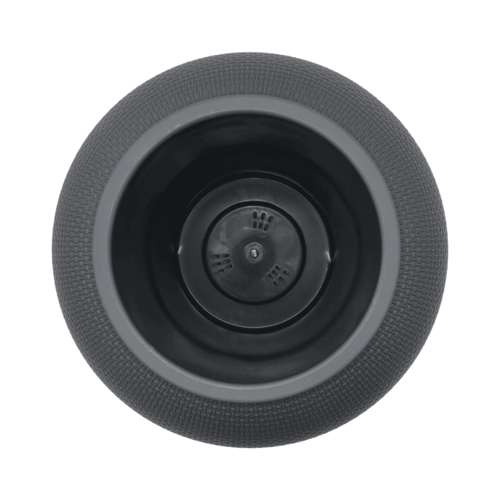 Set 2 Maceteros Plastico Redondo Ovalado Moderno Textura L - Fliperex