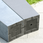 Macetero Plastico Alargado Premium Base Cuadrada Conica - Fliperex