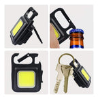 Llavero Linterna Led Recargable Con Destapador Multifuncion - Fliperex